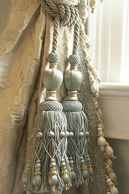 Luxury Accessories for Fabric Curtain from Royal Decor, Mumbai